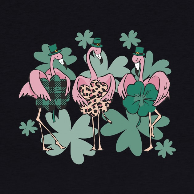 St Patrick's flamingos St Patrick's by AntiAntiFlorian